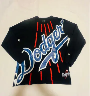 XLARGE New Era Dodgers 콜라보 긴팔 T셔츠