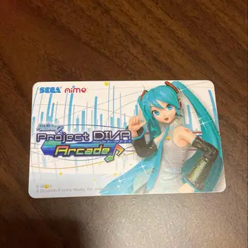 SEGA Project DIVA Arcade aime 카드 하츠네 미쿠