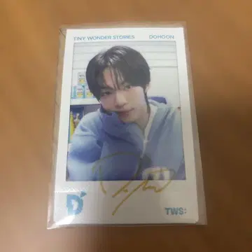 DICON 팝업 TWS 도훈 폴라로이드