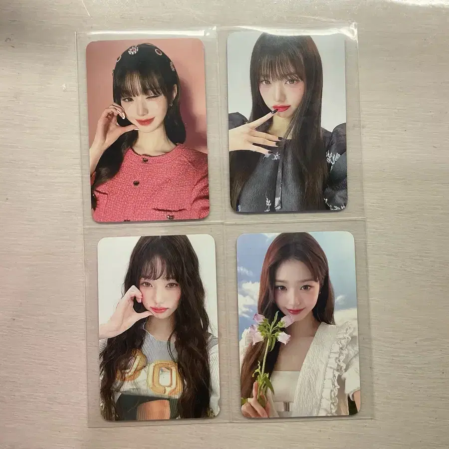 아이브 원영 하파크리스틴 포토카드