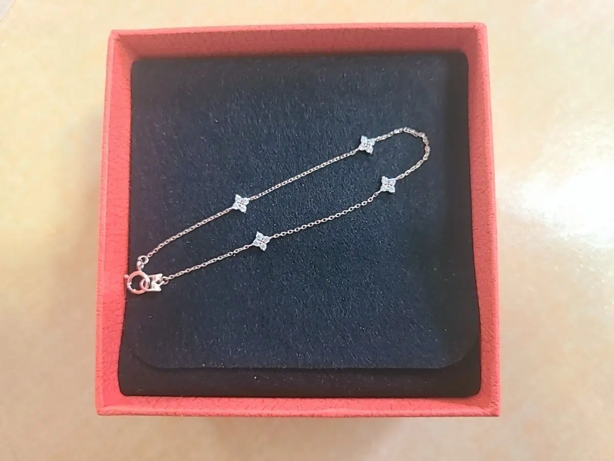 14k 팔찌 핑크골드 로즈골드 15cm