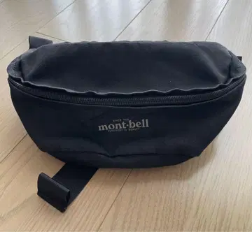 몽벨 블랙 몽벨 힙색 바디백 숄더
