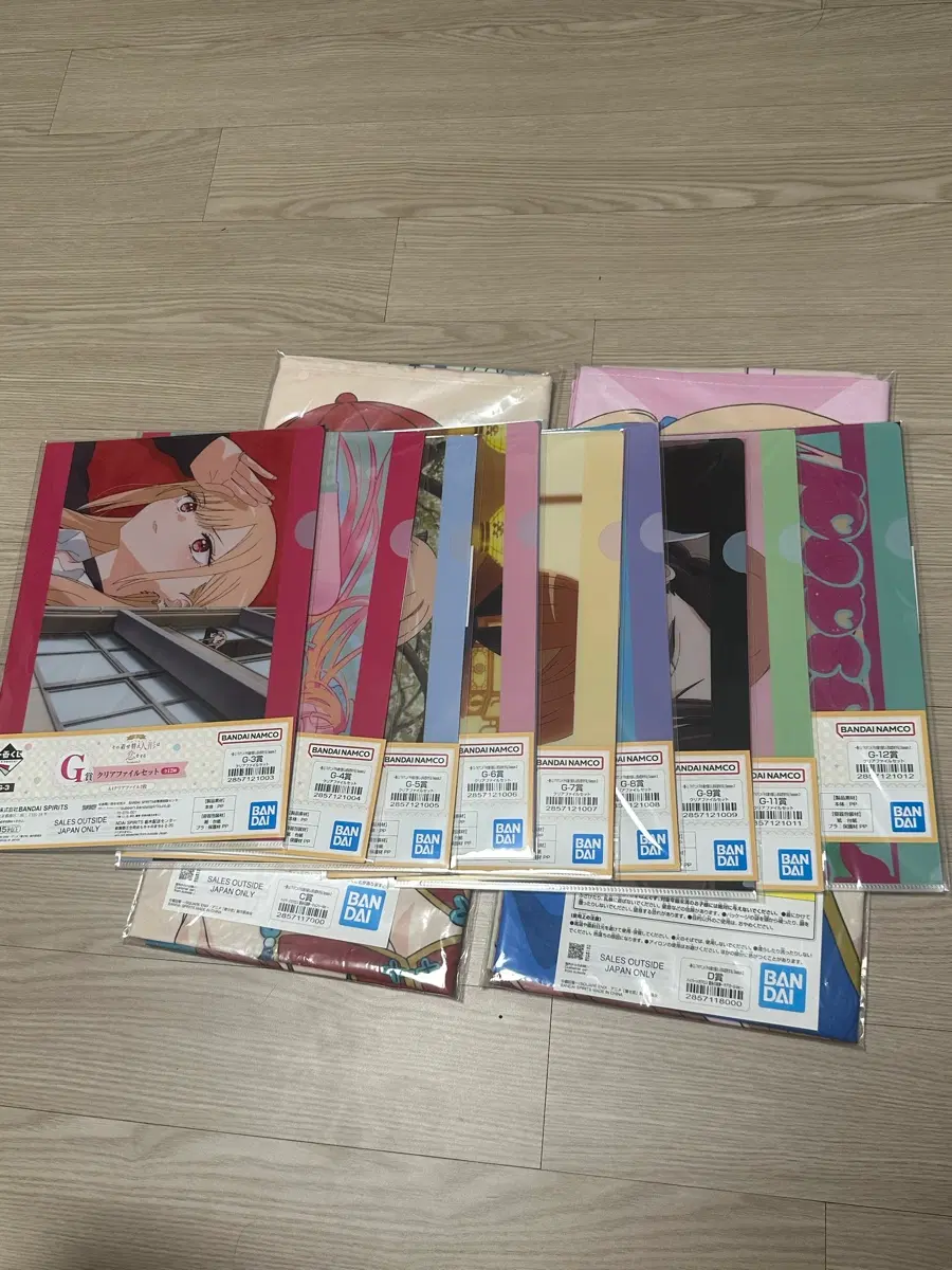 비스크돌 쿠지 키타가와 마린 G상 1,2,10제외 9개 세트