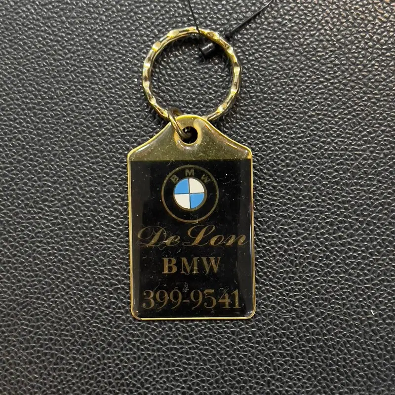 빈티지 Bmw 황동 키링 y18384