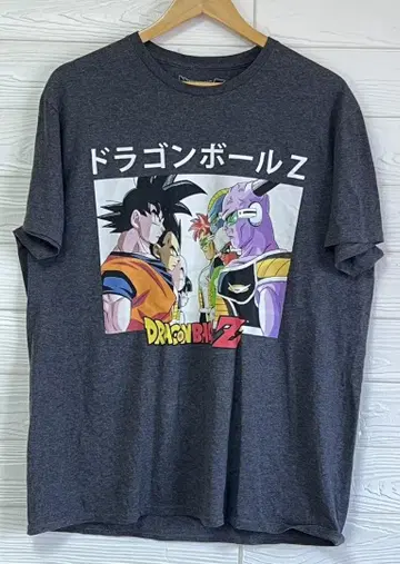 DRAGON BALL Z 드래곤볼Z 손오공 프린트T셔츠 L 그레이