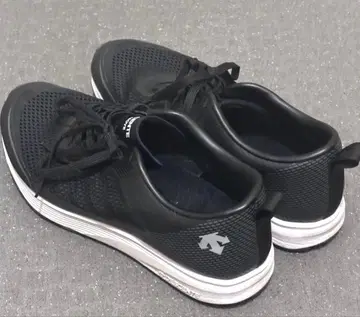 DESCENTE 러닝화 블랙 24.5cm 스니커즈