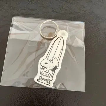 새상품 SNOOPY'S SURF SHOP 러버 키링 스누피 하와이