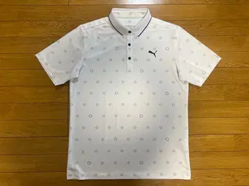 PUMA 피케 셔츠 화이트 XXL