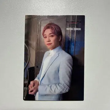 Mrs. GREEN APPLE 오오모리 모토키 Utopia 포토 카드