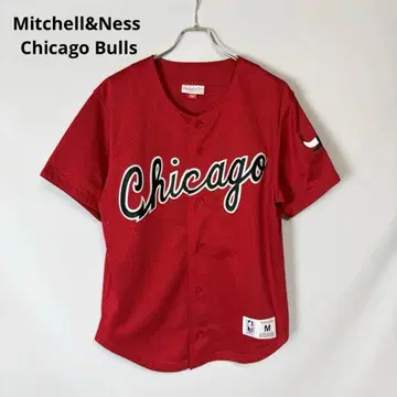 Mitchell&Ness 시카고 불스 베이스볼 셔츠 M
