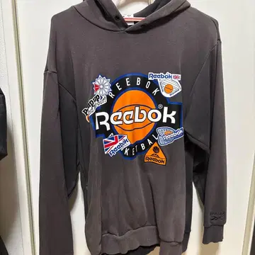 Reebok 농구 그래픽 후드티