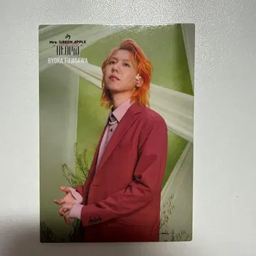 Mrs. GREEN APPLE Utopia 후지사와 료카 포토 카드