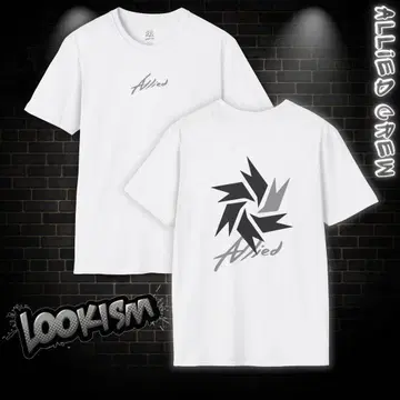 Lookism Allied T셔츠 화이트