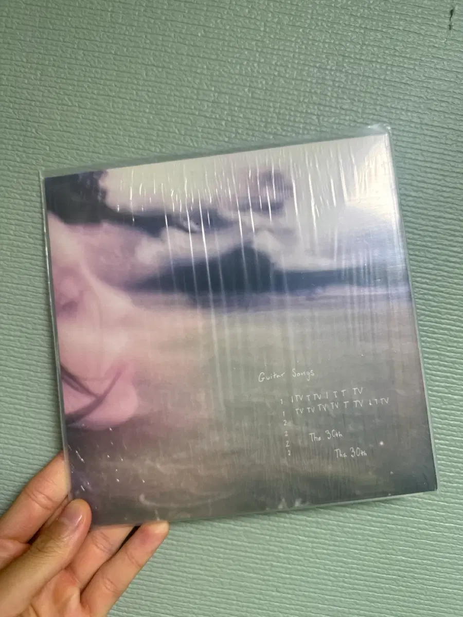 빌리 아일리시 guitar songs 7인치 LP