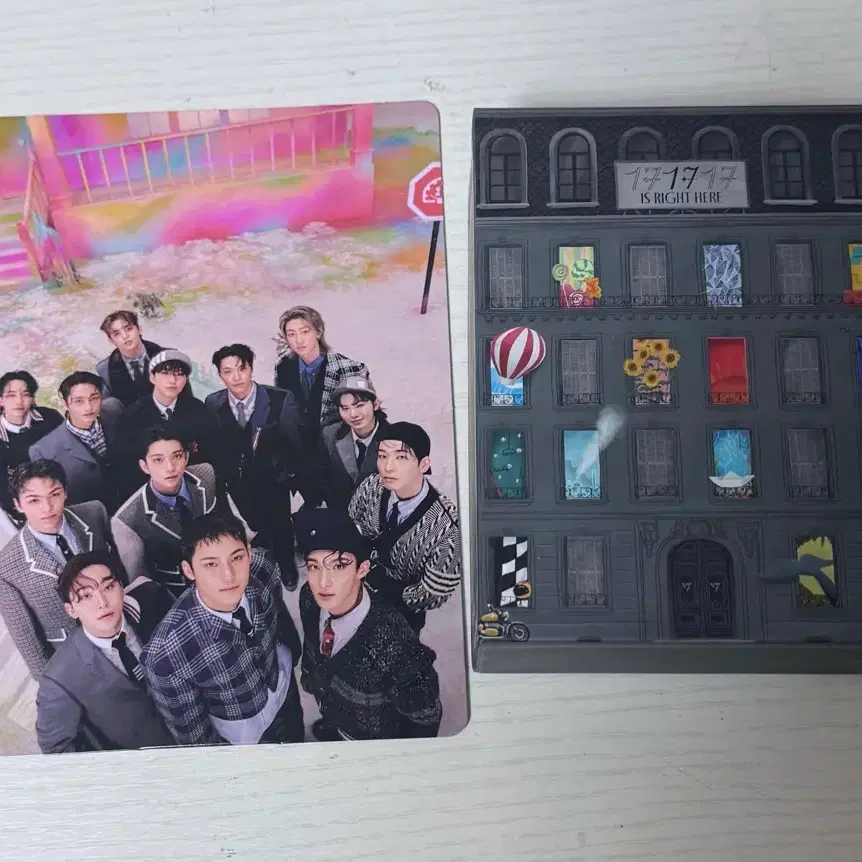 세븐틴 베스트앨범 키트 + 위버스 특전