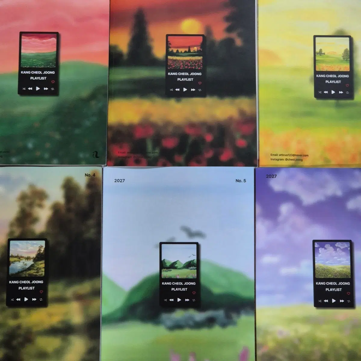 2027 시대인재 수학 강철중 플레이리스트 플리 1-6 권