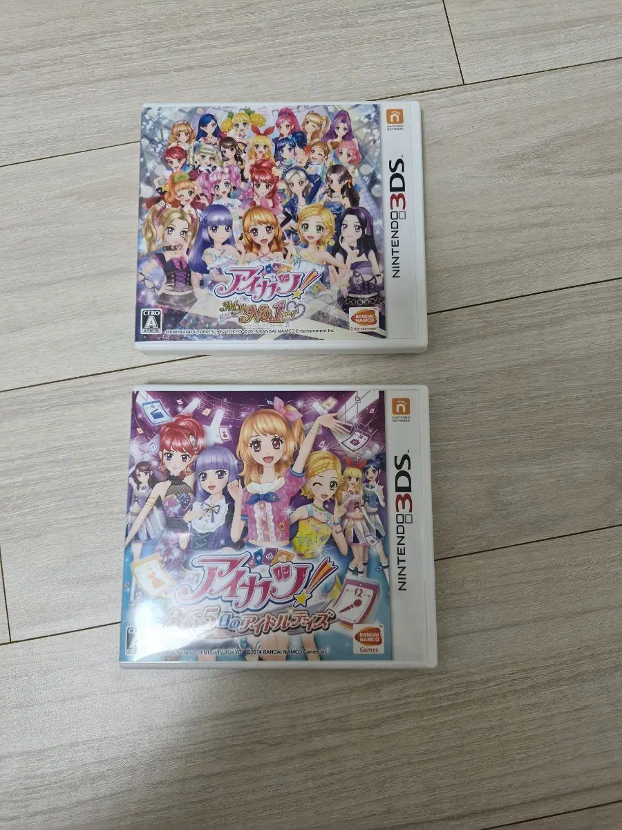 아이카츠 3DS 닌텐도 칩