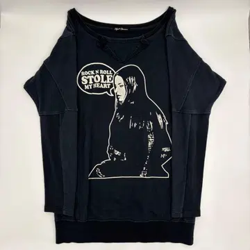 archive HYSTERIC GLAMOUR 긴팔 맨투맨 로큰롤