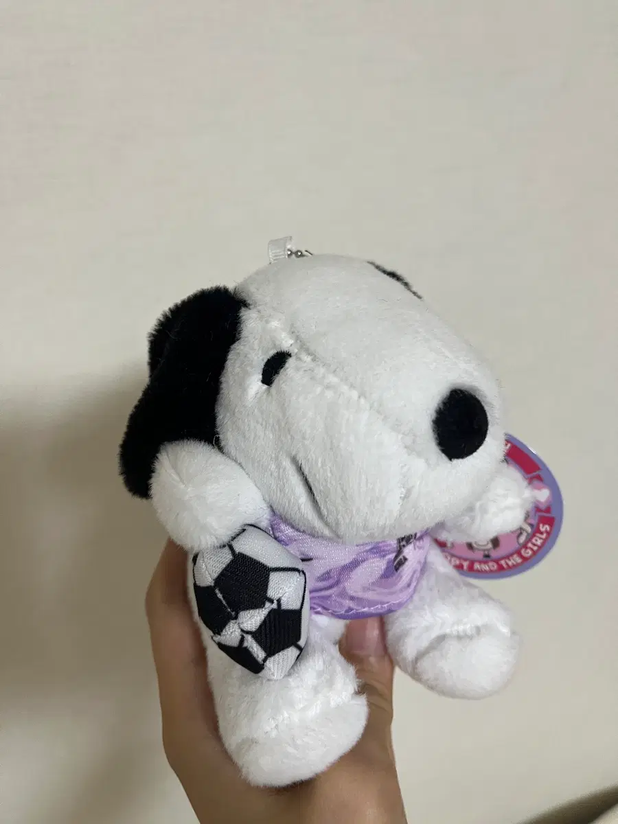 스누피 월드컵 축구 인형 키링