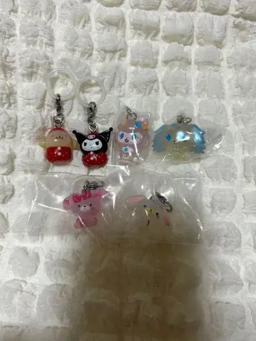 산리오 메지루시 액세서리 묶음 판매 주얼펫 유루토 딸기