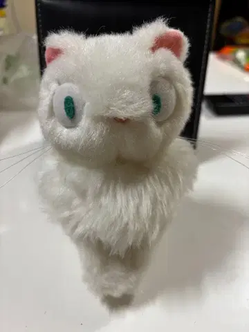 화이트 고양이 봉제 인형 마녀 배달부 키키
