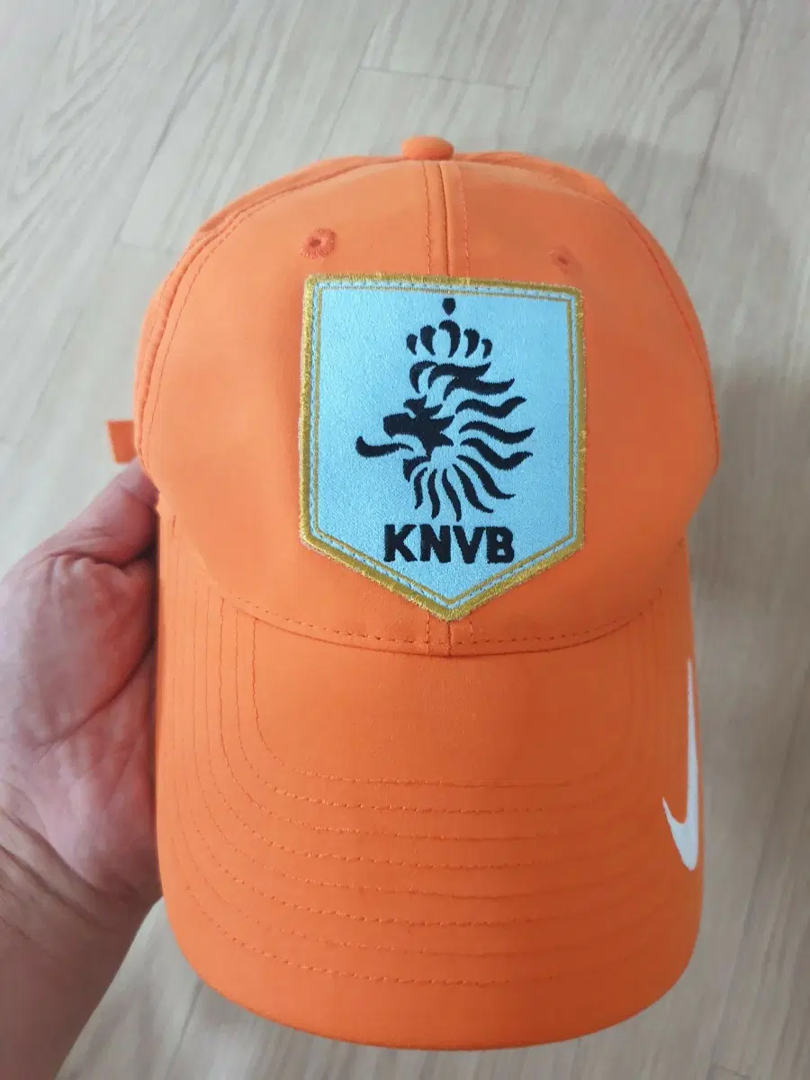 나이키 네덜란드 국대 KNVB 오렌지 모자