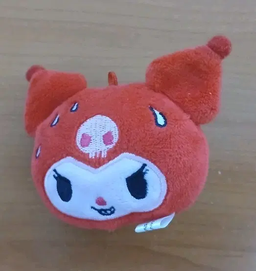 산리오 쿠로미 키라이레드 인형 키링