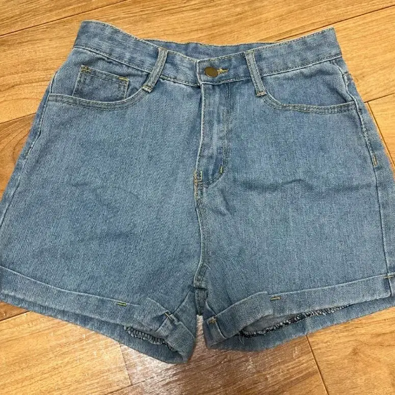 고고싱 연청 숏팬츠 반바지M