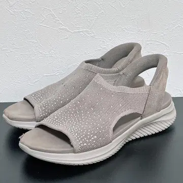 [ a26 ] SKECHERS SLIP-INS 샌들 베이지