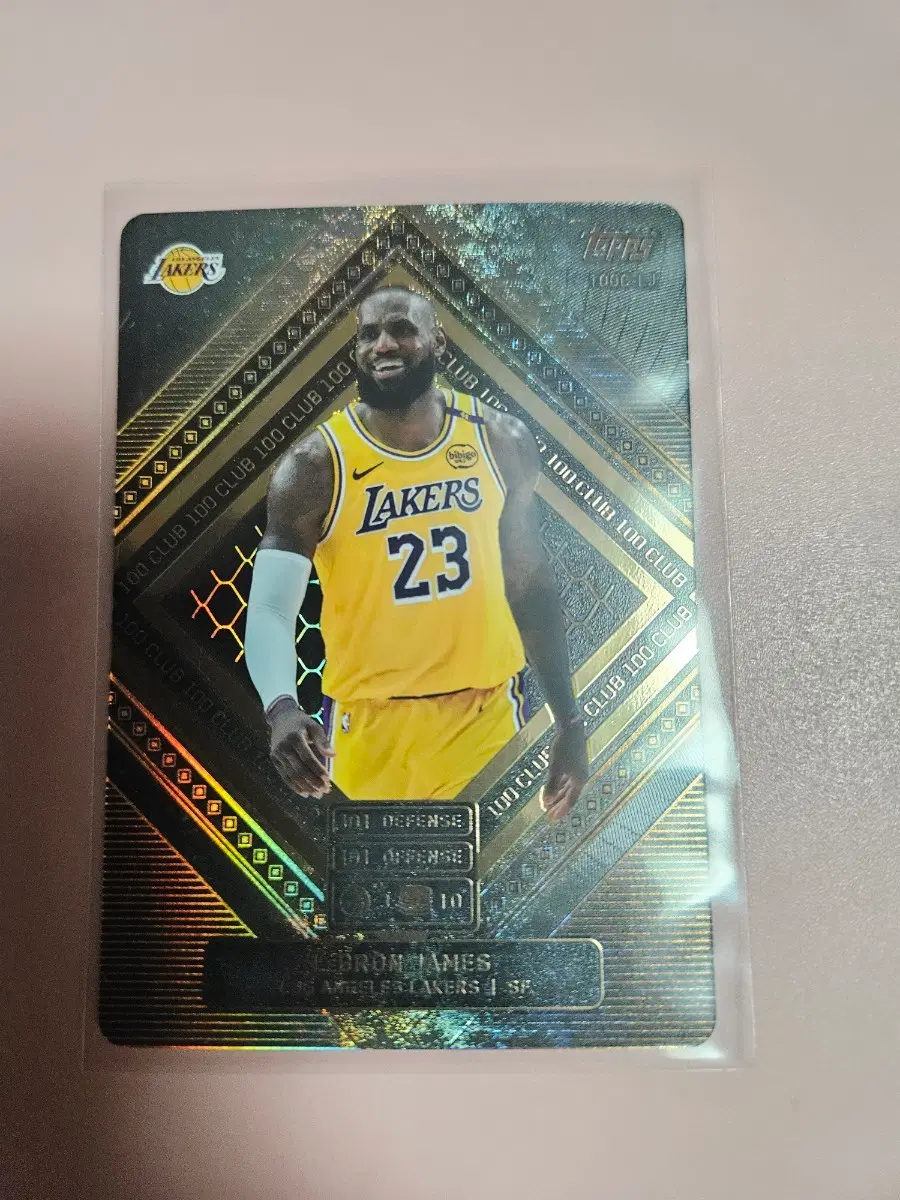 nba)르브론 제임스 2025 탑스 Match Attax 100club