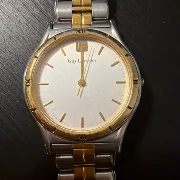 Guy Laroche 기 라로슈 쿼츠 손목시계 남성용 스위스산 콤비 컬러