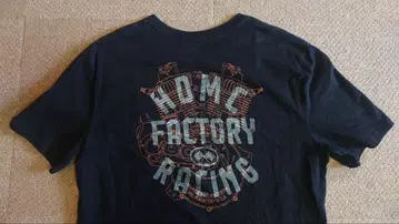 Harley-Davidson 티셔츠 블랙 M 사이즈