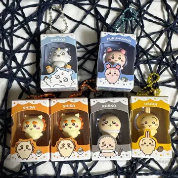 치이카와 미니 피규어 키링 6세트