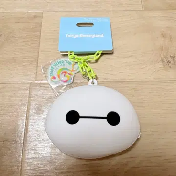 미사용 새상품 디즈니 미세스 그린애플 베이맥스 코인 케이스