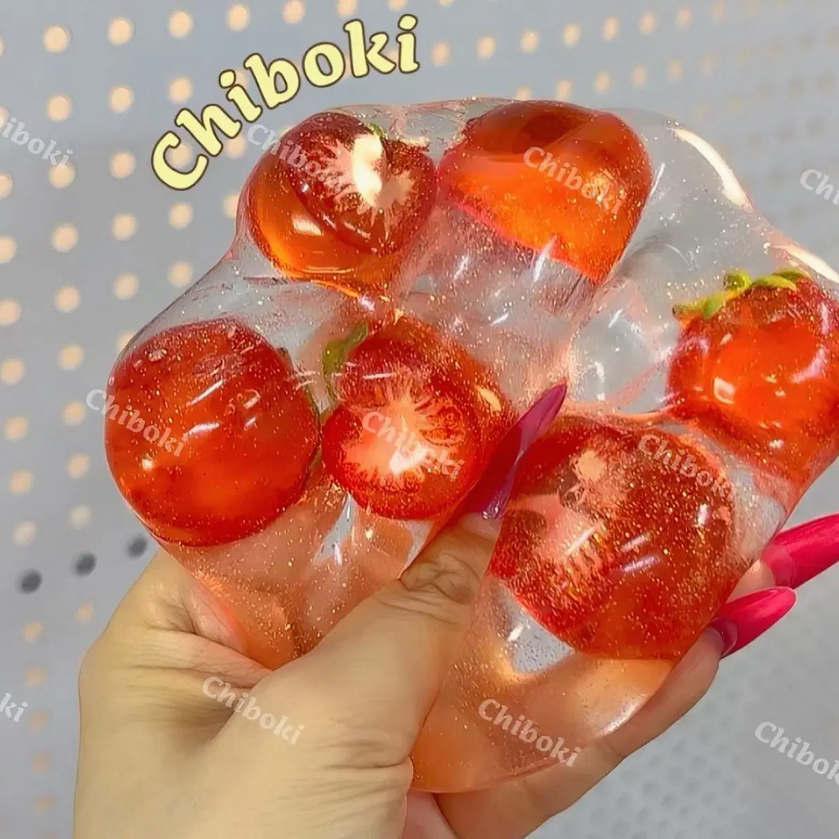 치보키 토마토 말랑이 슬랑이 스트레스볼