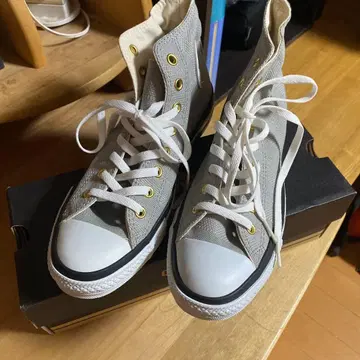 컨버스 올스타 하이컷 그레이 골드