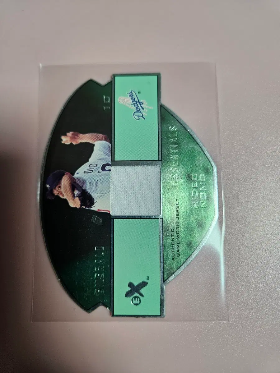 일본)노모 히데오 2003 Fleer EX 저지 카드