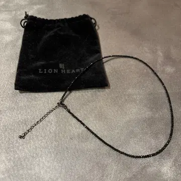 LION HEART 블랙스톤 팔찌 (주머니 포함)
