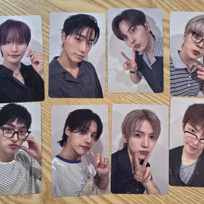 에이티즈 뮤직아트 포카1set & 유닛포카 1set