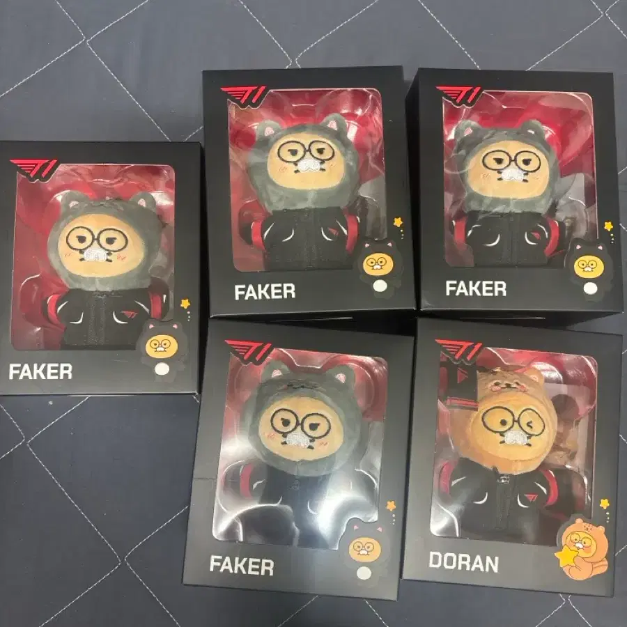 카카오프렌즈 페이커 인형