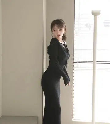 andmary milky knit set