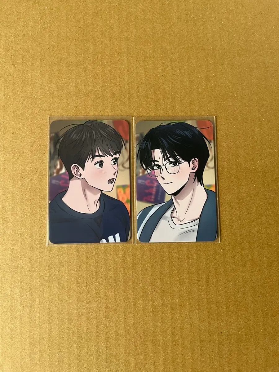 봄툰 시그 포카 청춘레포트 2장