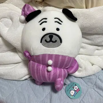 나가노 캐릭터즈 퍼그 봉제 인형 파자마