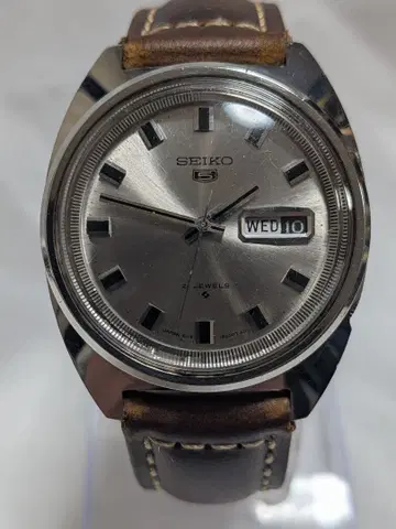 SEIKO 5 세이코5 실버 다이얼 작동품