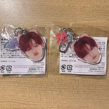 TREASURE 준규 희로애락 캡슐 토이 얼굴 아크릴 키링 분노 슬픔