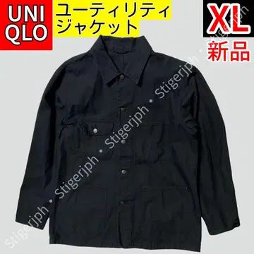 유니클로 유틸리티 자켓 블랙 XL 사이즈