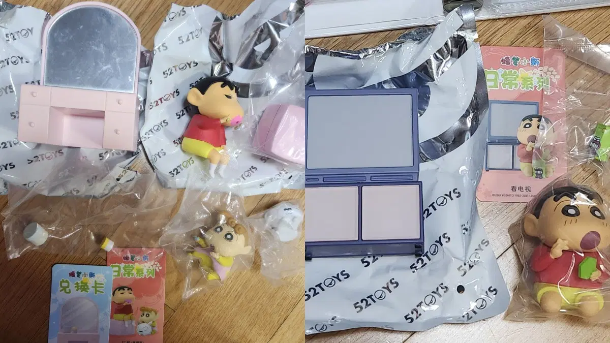 52toys 짱구 일상 티비 초코비 짱구, 시크릿 화장대