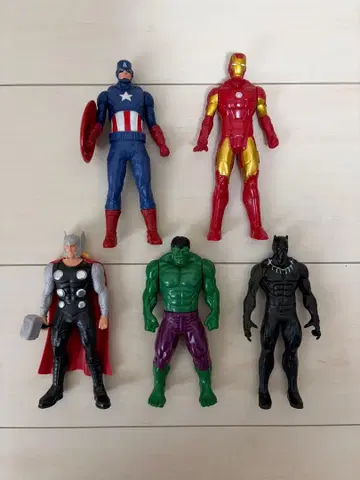 MARVEL/어벤져스/피규어/5체 세트