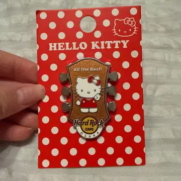 하드 록 카페 Hello Kitty 오사카 핀 배지