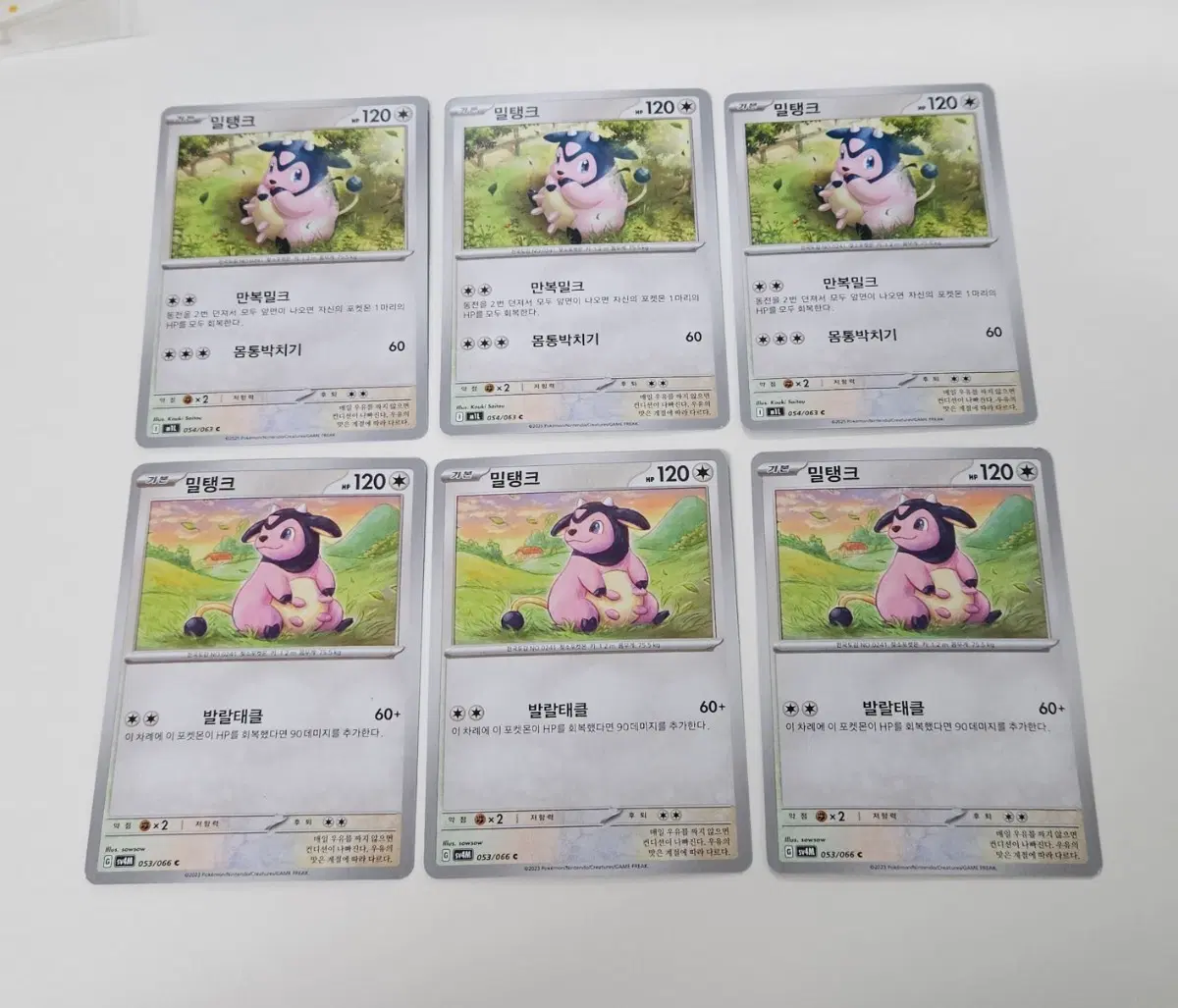 포켓몬카드 밀탱크 일괄